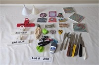 MAGNETS, CHIP CLIPS AND KITCHEN STUFF