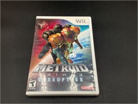 Metroid Prime 3 Corruption Wii Video Game