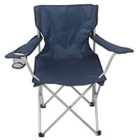 Ozark Trail Quad Folding Camp Chair  Blue (2pcs)