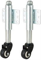 (new) ATPEAM Spring Loaded Gate Casters 2 Pack |