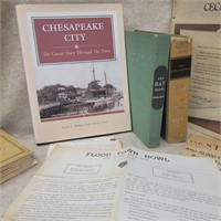 Local Books, autographed Chesapeake City book,