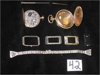 Bag of Antique Watch Parts