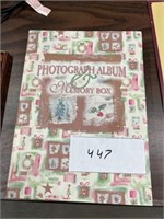 PHOTOGRAPH ALBUM & MEMORY BOX