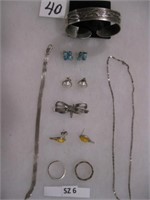 Lot of Attractive Vintage .925 Jewelry…1.48 t.o.