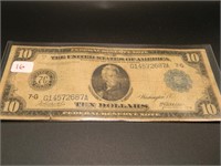 1914 Ten Dollar FRN