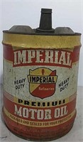 Imperial Premium Motor Oil can