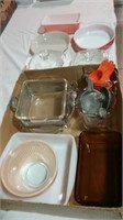CorningWare, Pyrex, Fire King and other