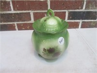 Green Canister with Lid