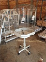 BIRD CAGE ON STAND