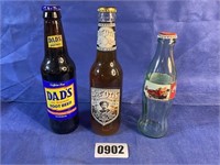 Collector Bottles, Dad's Root Beer, "Doc" Otis'