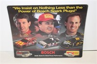 Bosch Spark Plugs Nascar sign