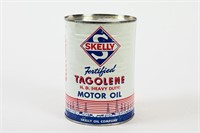 SKELLY TAGOLENE MOTOR OIL U.S. QT CAN