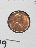 BU 1957-D Wheat Penny