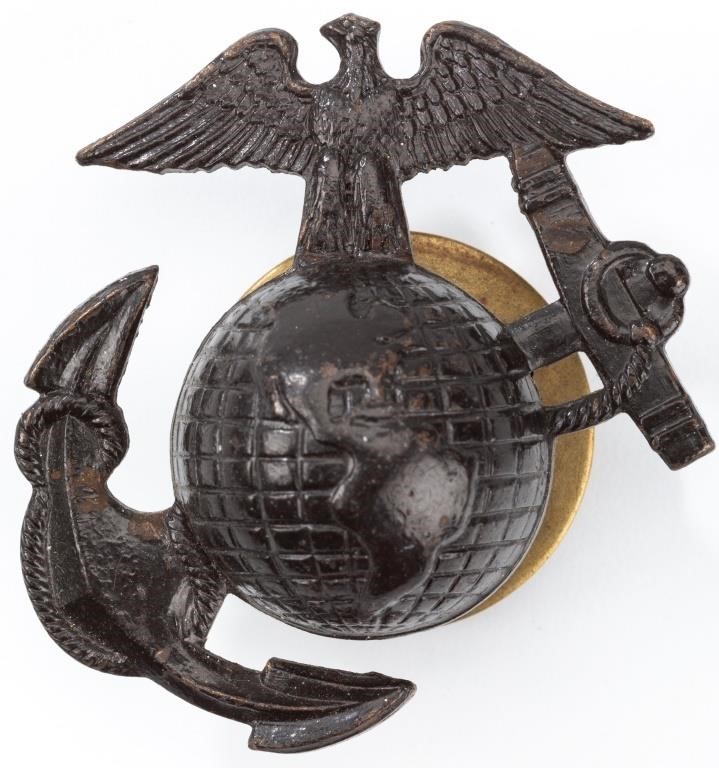 U.S. WWI Marine Corps EG&A Screw-Back Insignia