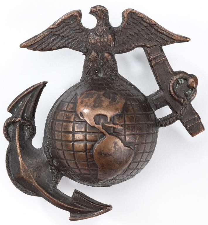 U.S. WWI Marine Corps EG&A Screw-Back Insignia