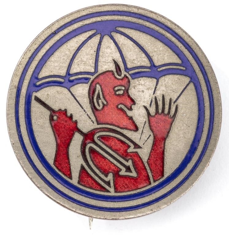 U.S. WWII 'Patch Type' Paratrooper Pin for 504th