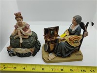 Angels Music Box and Norman Rockwell Figurine