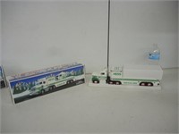 HESS TOY TRUCK & HELICOPTER W/BOX