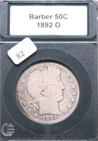 1892 O BARBER HALF DOLLAR G