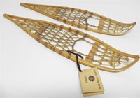 INDIGENOUS HAND CRAFTED MINI RAW HIDE SNOWSHOES