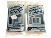 2 Unused Unopened 20 Rd Magazines Mini 14