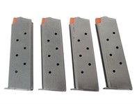 Four 8-round 1911 .45 Mags