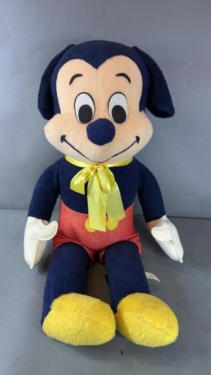 Vtg 35" Walt Disney Mickey Mouse Plush