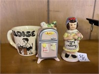 Vintage Eloise, coffee mug, and adorable, salt and