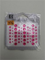 G) New, Studio G Self-Adhesive Gems, pink circles