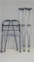 New Walker & LN Adjustable Crutches