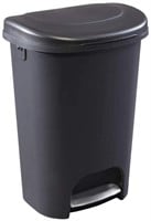 Rubbermaid Step-On Lid Trash Can 13 Gallon