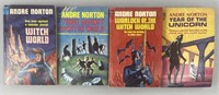 Four Andre Norton First Edition Books