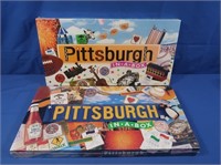 2 NIB Pittsburgh-in-a-box Board Games