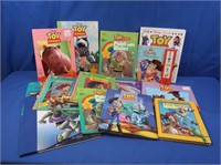 Toy Story Books, Coloring Books, Paint w/Water &