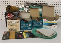 Large Lot of Assorted Circular Sandpaper