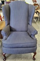 HAMMERY QUEEN ANNE WING BACK CHAIR
