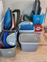 Plastic Totes and Lids