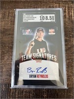 2014 USA Bryan Reynolds Auto /399 SGC 8.5