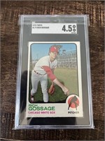 1973 topps Goose Gossage SGC 4.5