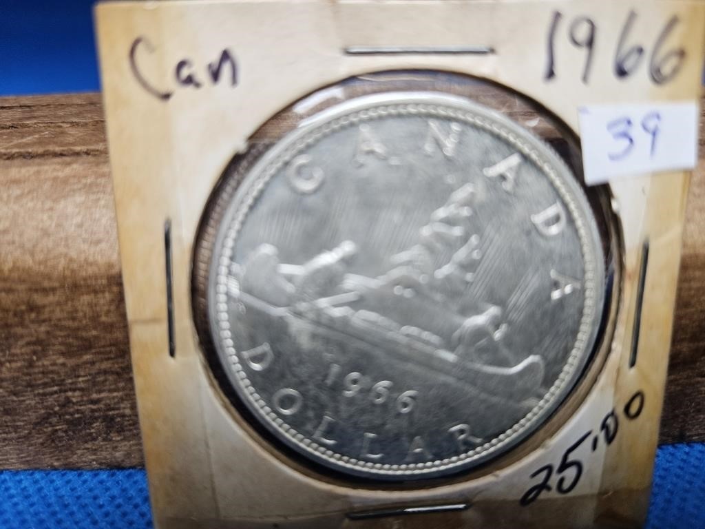 1966 CANADIAN SILVER DOLLAR