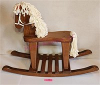 Wooden Rocking Horse