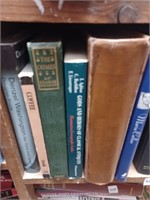 Large Shelf Lot of Various Books- See Pics