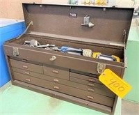 KENNEDY TOOL BOX w/ CONTENTS