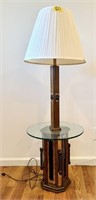 Vintage MCM Table Floor Lamp by Designs by PM,