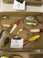 Old Wooden Fishing Lures