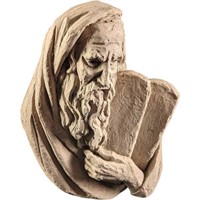 JB Arnold Henry Bergier Vintage Moses Plaster Bust