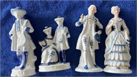 Very Nice Colonial Figurine Set (4)