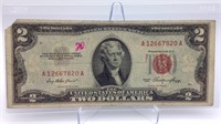 1953 $2 Red Seal