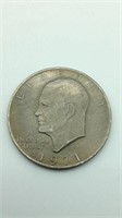 1971D Eisenhower Dollar