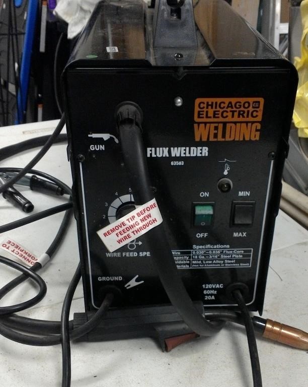 Chicago Electric Flux Welder ~ Tested Good Working